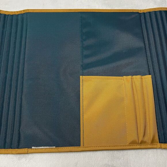 Vintage 90s Nike Just Do It Folder Organizer Mead School Swoosh Stitched - Picture 7 of 8